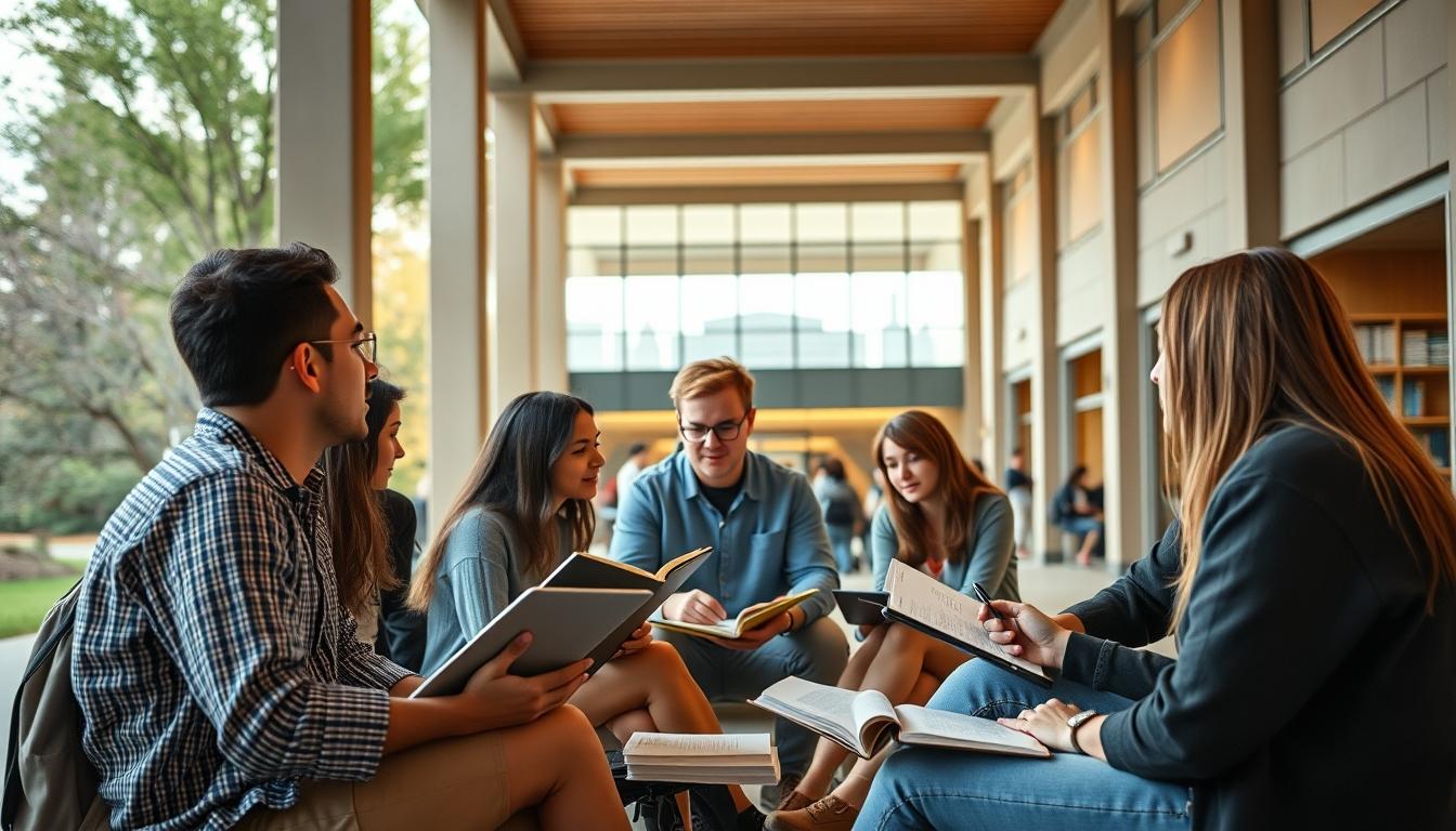 Digital learning platform with online study materials